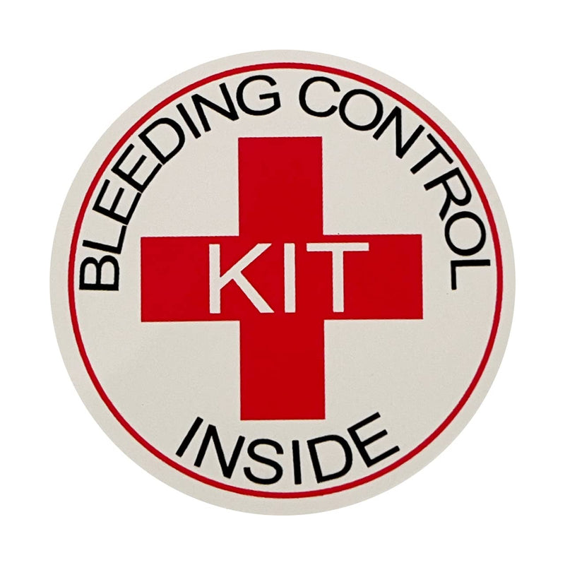 Bleeding Control Designation Stickers - 5 Pack by Rescue Essentials
