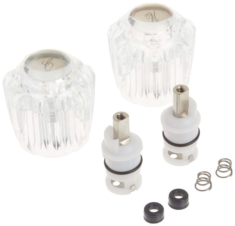 DANCO Complete Faucet Rebuild Trim Kit for Delta Faucets, Acrylic, 1 Kit (39675)