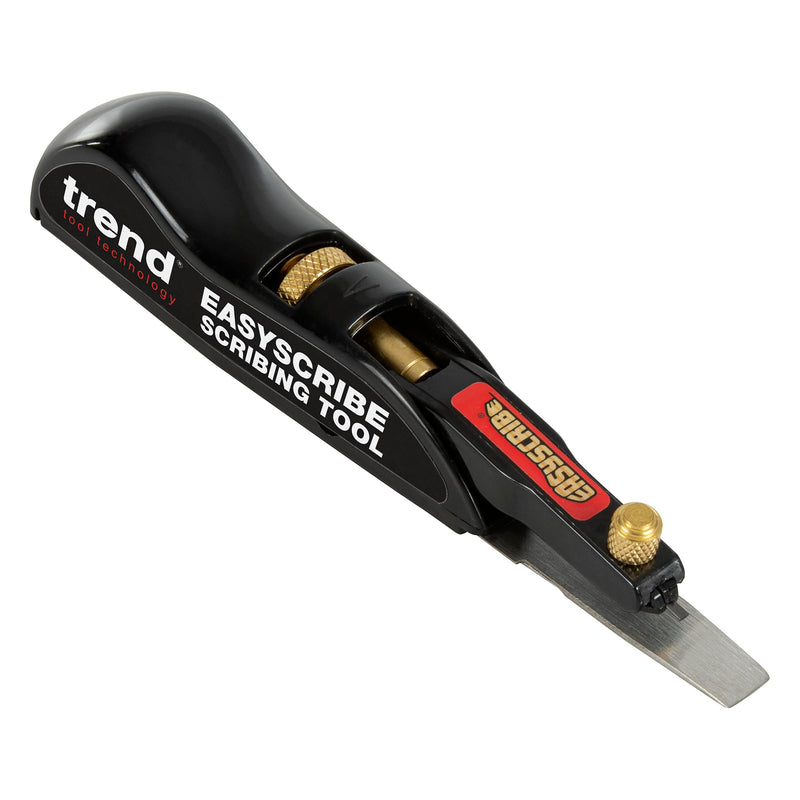 Trend EasyScribe Scribing Tool, Accurate Scribing Solution for Carpenters, Joiners, Tilers, Kitchen & Shop Fitters, E/SCRIBE, Black