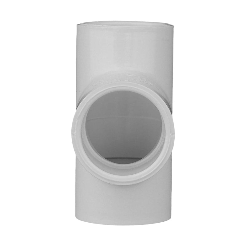 CHARLOTTE PIPE 3/4 SCH 40 TEE SXSXS Contractor Pack Pressure (10 Unit Bag) 3/4 Inch ( Bag qty: 10 ) White