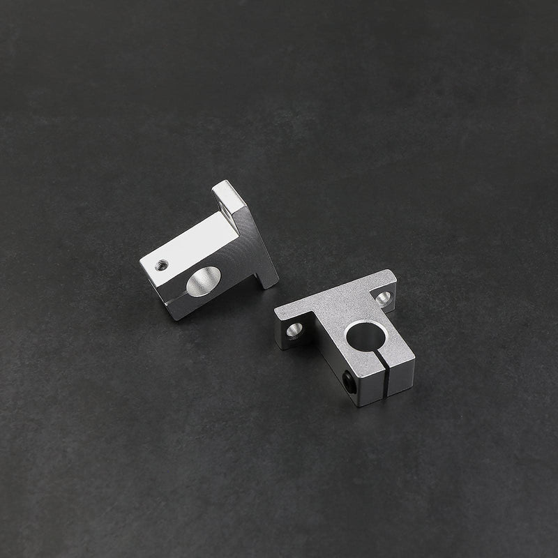 SING F LTD 4pcs SK20 Linear Shaft Support Bracket Mount 20mm CNC Linear Motion Ball Slide Units Rail Support Guide Shaft Bearing for 3D Printer Multi-axis Machine