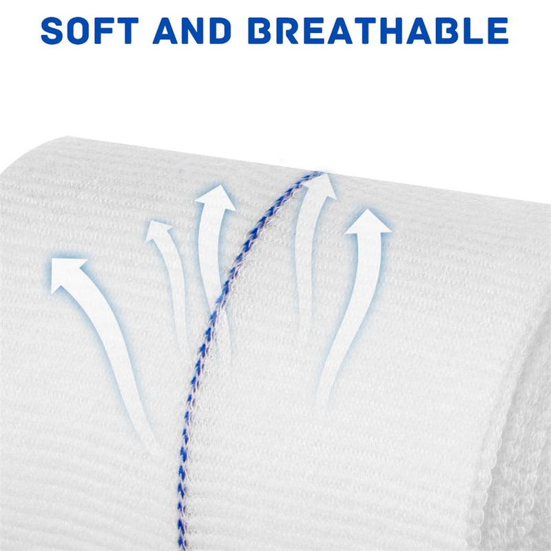 Tubular Bandages Breathable Elastic Bandage Sleeve Cotton Tubular Stockinette Gauze Roll for Cast Plaster Comfort Wear (3 Inch X 11 Yard)