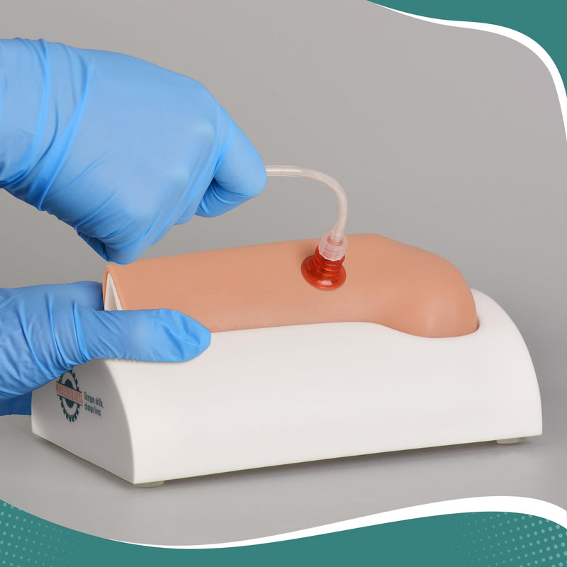 Intraosseous (IO) Access Trainer, Child Intraosseous (IO) Tibia Trainer, Tibial IO Bone for Medical Education