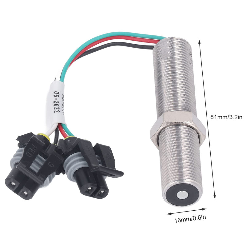 Magnetic Pickup Speed Sensor, Magnetic Pickup Speed Sensor Stainless Steel MSP6732 MPU Speed Sensor 5/8 M16 UNF Generator Magnetic, Magnetic Sweepers