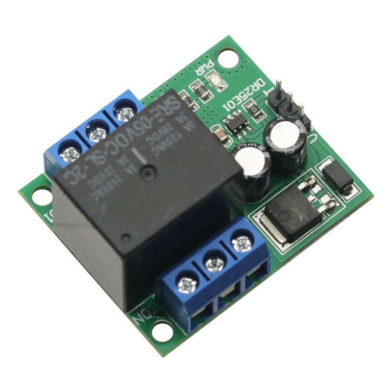 DC 6V-24V Double Pole Double Throw DPDT Relay Module Self-Locking Bistable Switch Low Pulse Trigger Board