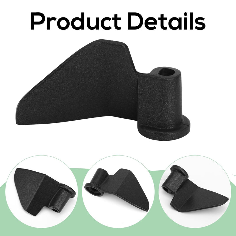 2pcs Bread Maker Kneading Paddle for CBK-110KP, Aluminum Alloy Bread Maker Mixing Paddle Replacement Kneading Paddle Bread Maker Parts Compatible with Cuisinart CBK-110 Breadmaker Machine
