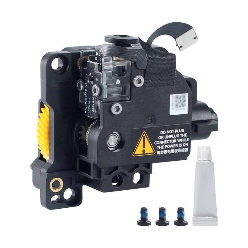 Immdinogo Stainless Steel Extruder Unit Replacement for BambuLab P1P/P1S: Dual Gear Hotend Printing Extrusion Assembly to Increase Extrusion Force and Filament Run-Out Detection 3D Printer Accessories