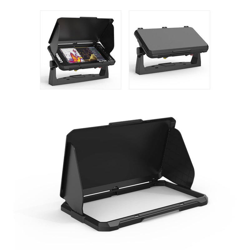 HOLACA Protective Shade Cover Case for Lowrance Elite FS 9 inch Fishfinder/Chartplotter, Full-Coverage and Anti-Scratch Skin