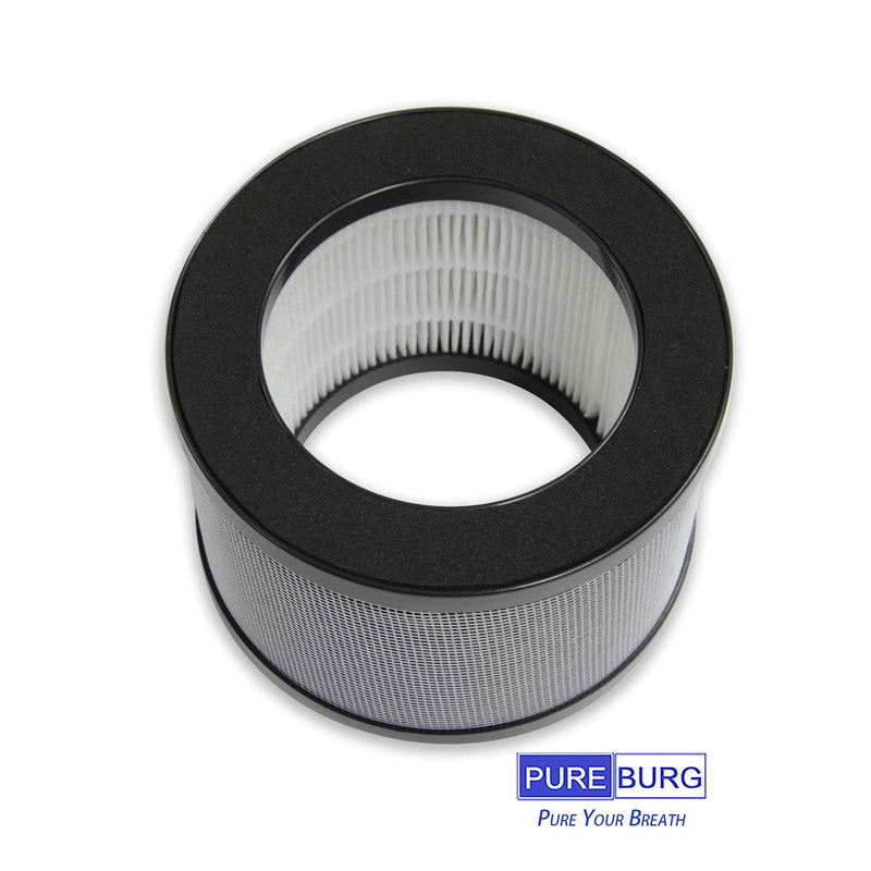 PUREBURG Replacement Filter Compatible with ToLife TZ-K1 Elechomes EPI081 EP1081 FreAire KN-6391RGB & VOOPNU DH-JH12, AROEVE MK01 MK06 Kloudi DH-JH01 POMORON MJ001H Air Purifier