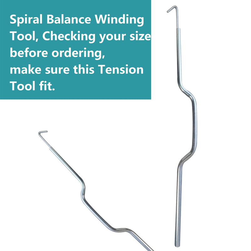 Non Tilt Window Spiral Balance Tension Tool MP3788, Pack of 1, Silver, 2 Year Warranty