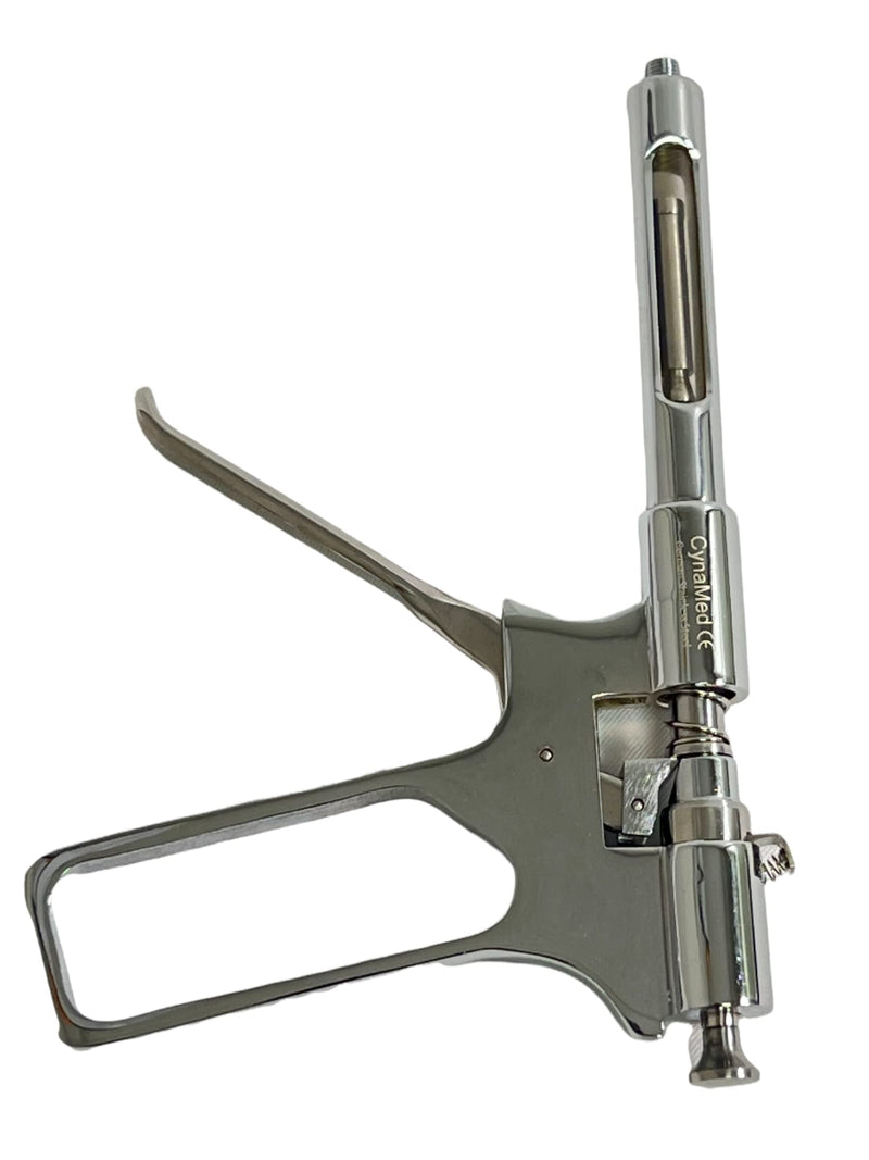 New Heavy Duty Dental Syringe Intraligamental Anesthetic Syringe 1.8ml Gun Style Cynamed