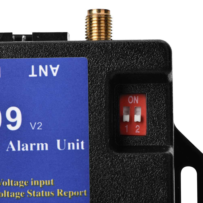 GSM Alarm System, GL09 8 Channel Battery Operated App Control SMS Alert Security Systems for Home and Warehouse