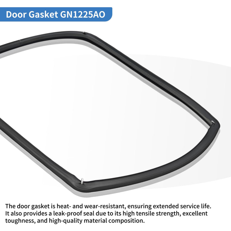 GN1225AO Door Gasket for Cadco OV-003 XAF-003 Quarter-Size Convection Oven Replacement Door Seal Gasket Part CADCGN1225AO KGN1225A GN1225A0