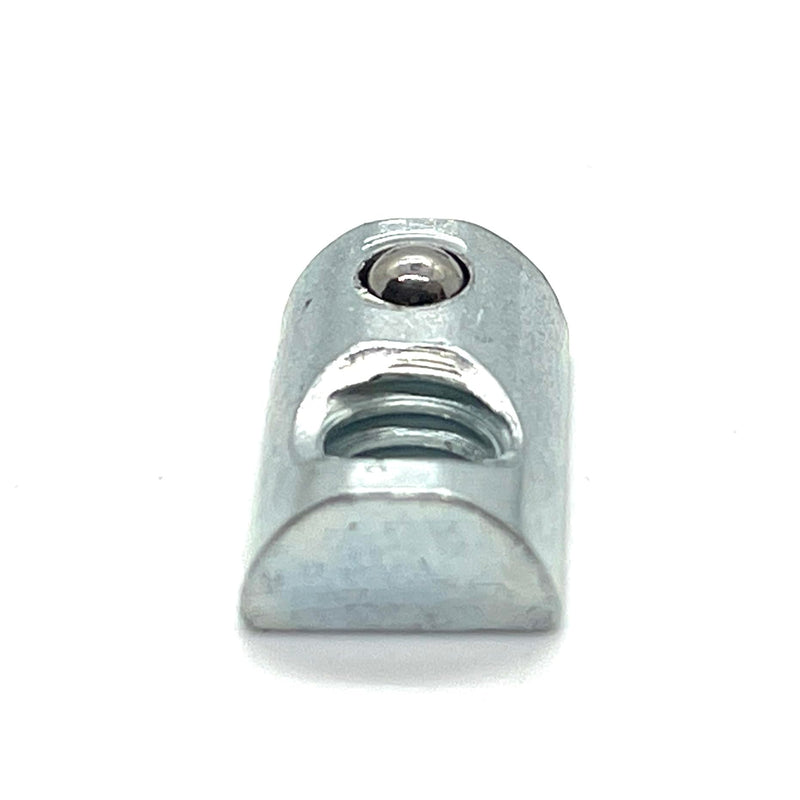 Roll-in T-Nut with Ball Spring, 1/4-20 Tap, No Step, 10 Series, 48 PCS