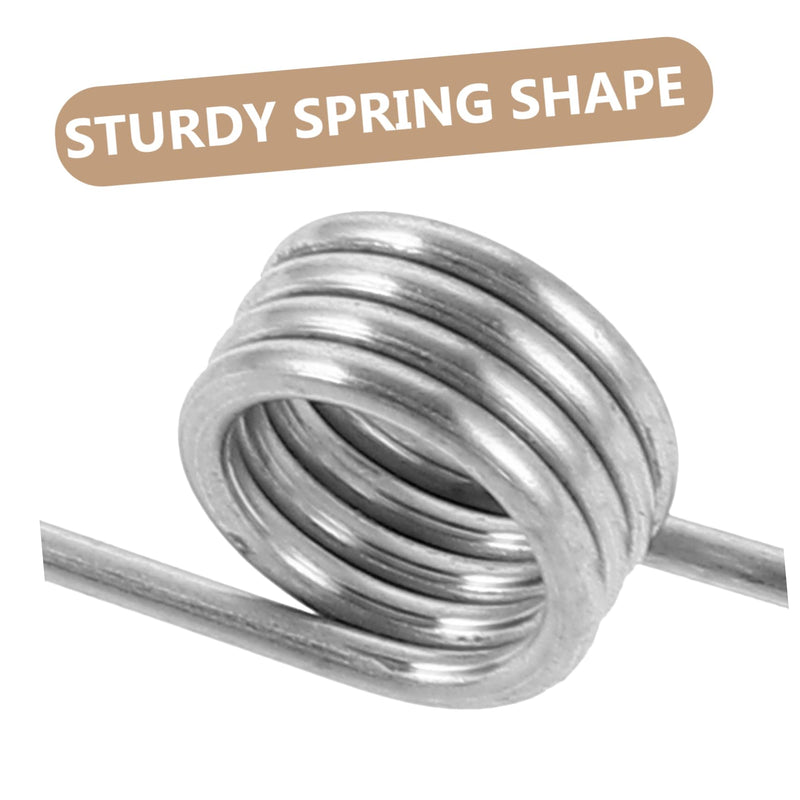 18Pcs Torsional Spring for Trash Can Lid Repair Small Torsional Springs for Home Maintenance and DIY Projects