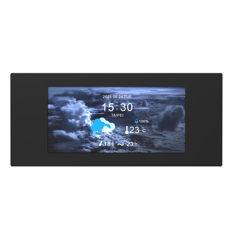 Thermaltake View 600 TG 6.0 Inch LCD Screen Panel Kit; LCD and Panel; 1480x720p; TTRGBPlus 3.0 Supported; Type-C to USB (9-Pin);