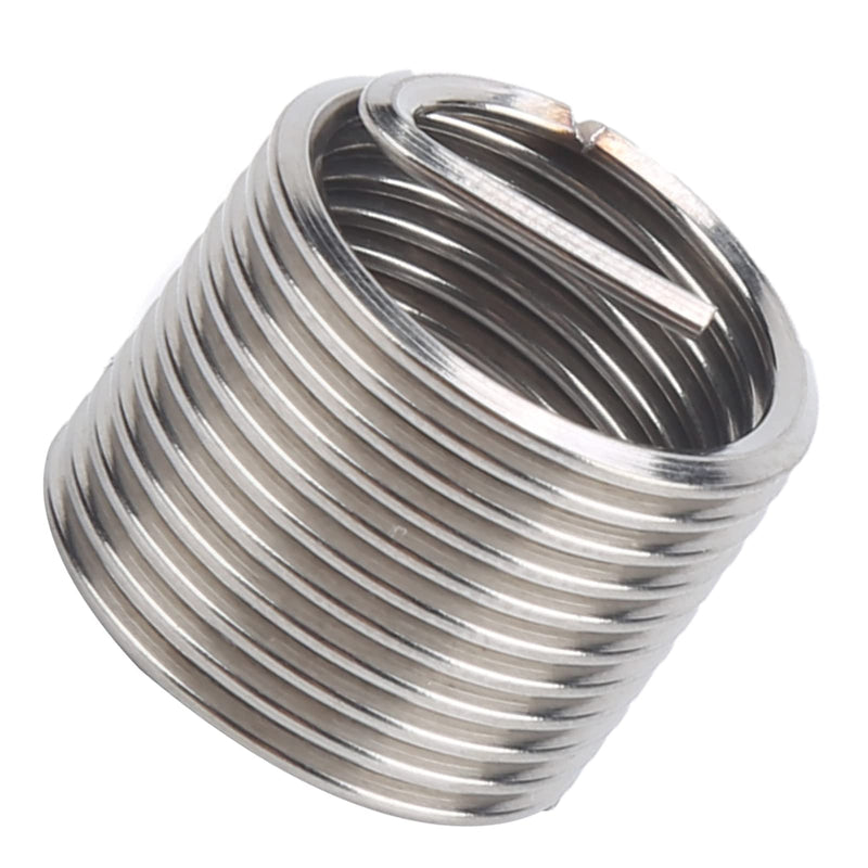 20Pcs Wire Thread Insert Stainless Steel Screw Bushing Repair Socket Kit M14x1.5x1.5D Wire Screw Sleeve Thread