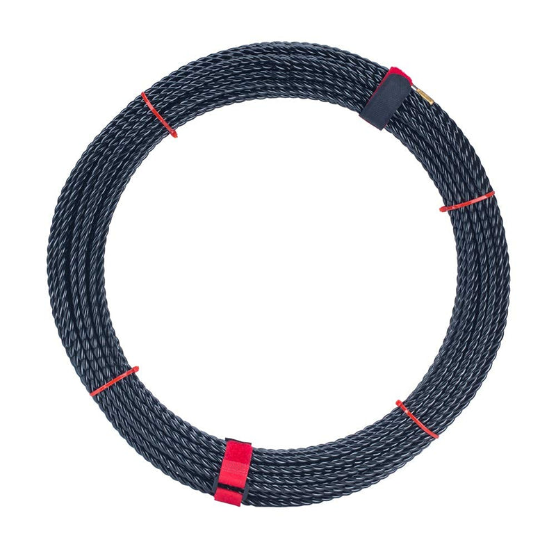 Polyester 3 Core Braid Pulling Fish Tape with Changeable Leader Tip (50ft)