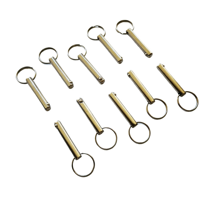 10Pcs Skyjack Safety Pin 100509 (3/8" Diameter x 2" L) Quick Release Pin Parts for Skyjack Scissor Lift