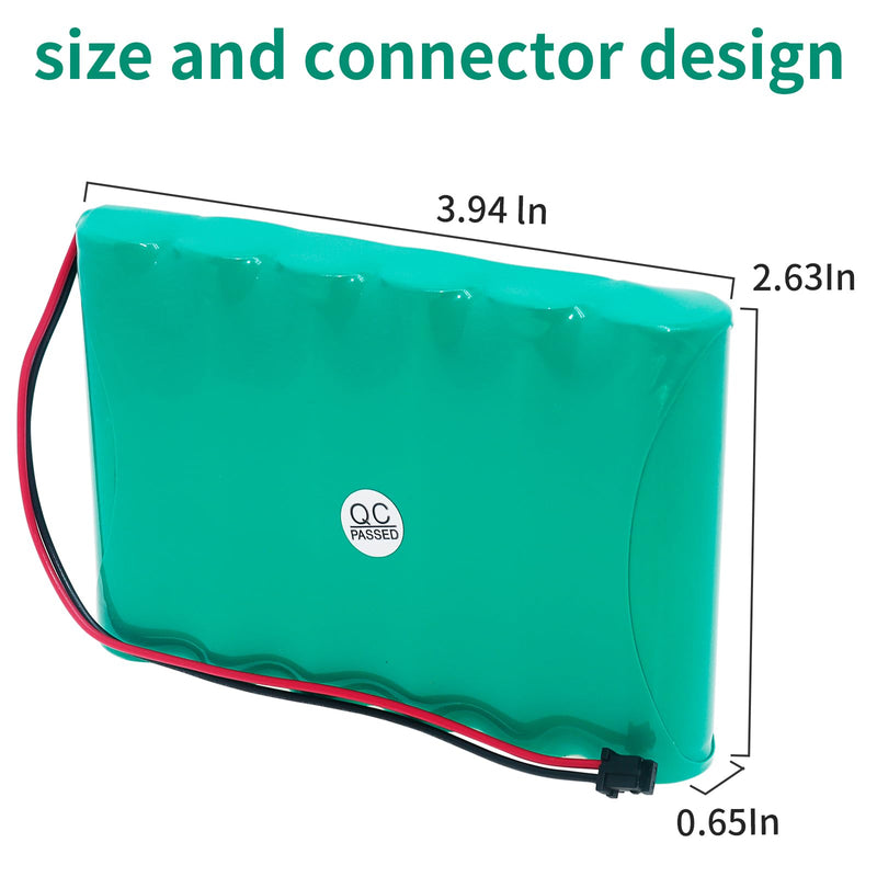 3600mAh Replacement Battery for ADT DSC IMPASSA 9057 SCW9055 SCW9057 BH7236-SS 17000145 17000152 Wireless Home Security System Alarm Control Panel DSC 6PH-H-4/3A3600-S-D22