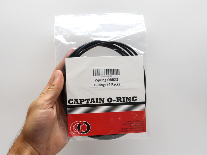 Captain O-Ring – Replacement ORBX2 O-Rings for iSpring WGB22B, WGB32B Series Whole House Water Filter (4 Pack)