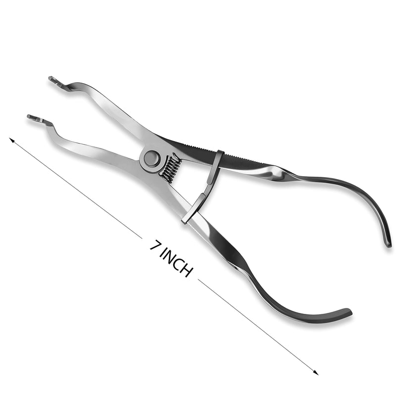 SURGICAL ONLINE Comprehensive Dental Rubber Dam Kit - Medical Grade Stainless Steel, Rubber Dam Clamps, Punch Plier, Endodontic Supplies, and Dental Isolation Tools.