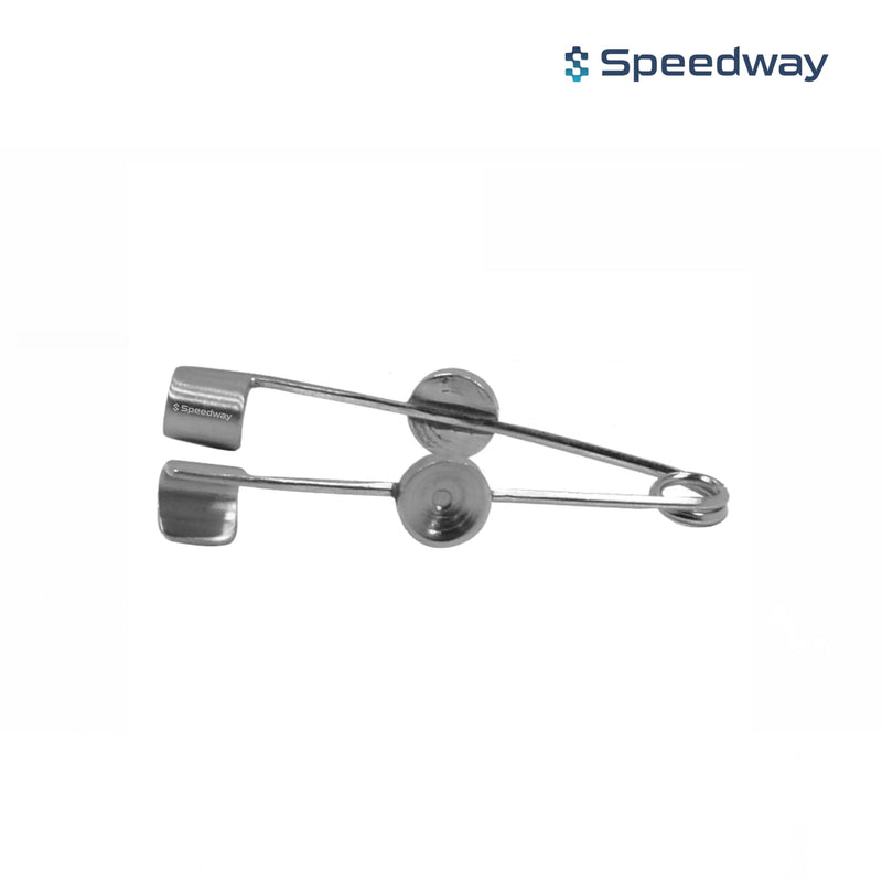 Alfanso Eye Speculum I Stainless Steel I (1, Solid Flat 50 mm) 1