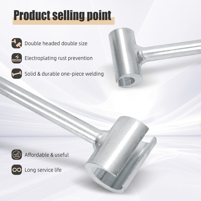 Door Hinge Adjustment Tool, 14-19mm Hinges Gap Adjusting Wrench, Heavy Duty Door Hinge Repair Tool for Fire, Security, Cleanroom Doors, Ergonomic Design for Easy Repair