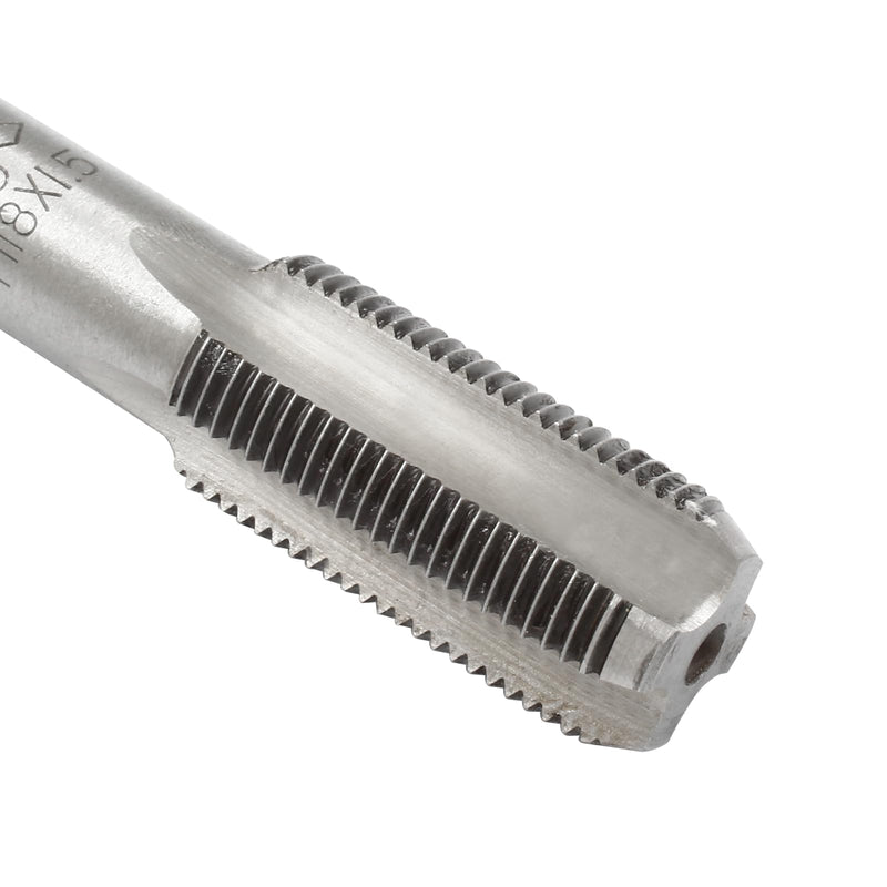 2 Pcs Metric Machine Tap M18 x 1.5mm, HSS Machine Right Hand Thread Tap for Machinist Repair DIY