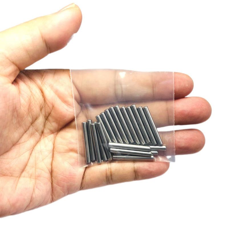 20PCS 1/8 x 1 Dowel Pins,1/8 inch x 1 inch Metal Dowel pins,Shelf Pegs 1/8 inch,Bearings Alloy Steel pins Wood Bunk Bed Dowel Pins 1/8 Shelf Pins 1/8 inch Metal pins,Shelf Support Pegs. 1/8 x 1 Inch
