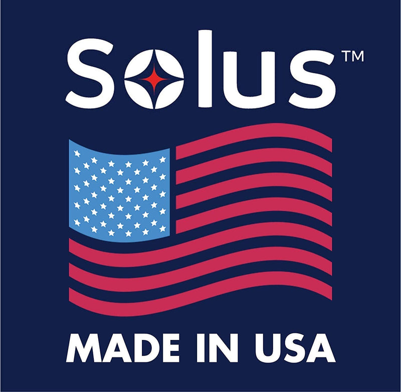 Solus SCA-335WH 15" Aluminum Cross Arm Ladder Rest for Outdoor Lamp Posts and Poles, Easy to Mount, Maintenance Free and Weather Resistant, White Bar with Gold Caps Single Pack