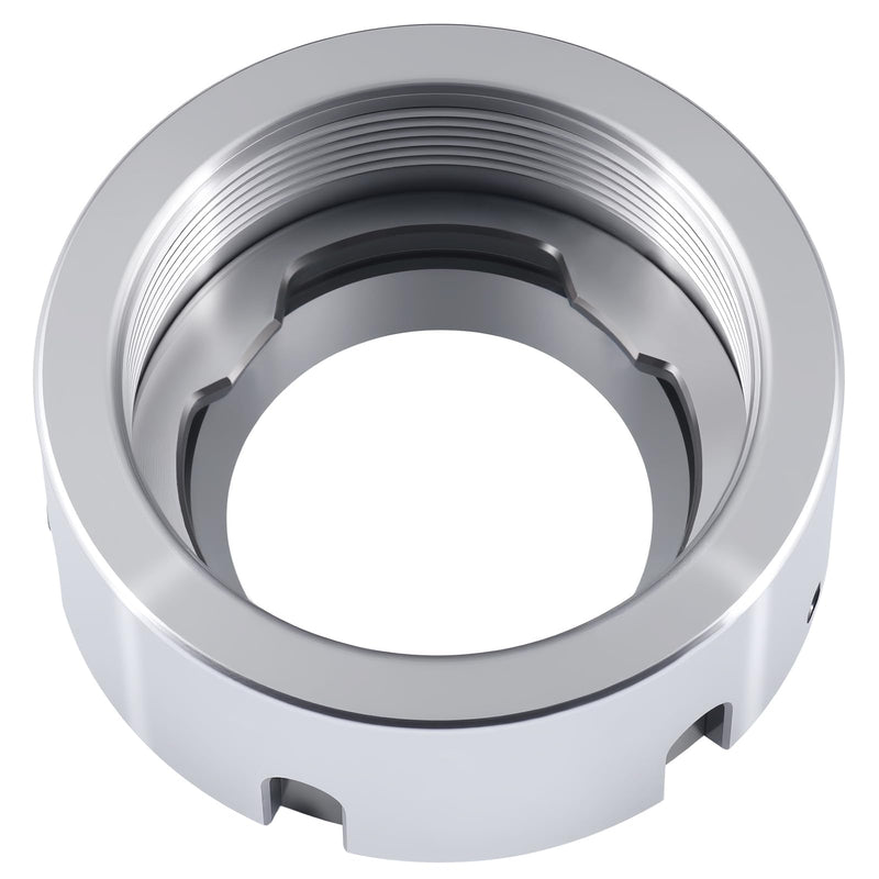 CanCNC ER40 Ball Bearing Collet Chuck Nut, Slotted | M50 x 1.5-6H Thread, G2.5 Balanced at 18000 RPM, Built-In Bearing for Smoother Tightening, 0537-4000