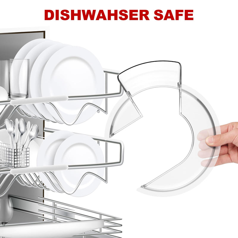 Pouring Shield for KitchenAid 4.5-5QT Mixer Bowl(Stainless Steel, Glass, Ceramic) - Secure Fit Splash Guard for KitchenAid Tilt-Head Stand Mixers and Dishwasher Safe 4.5 - 5QT
