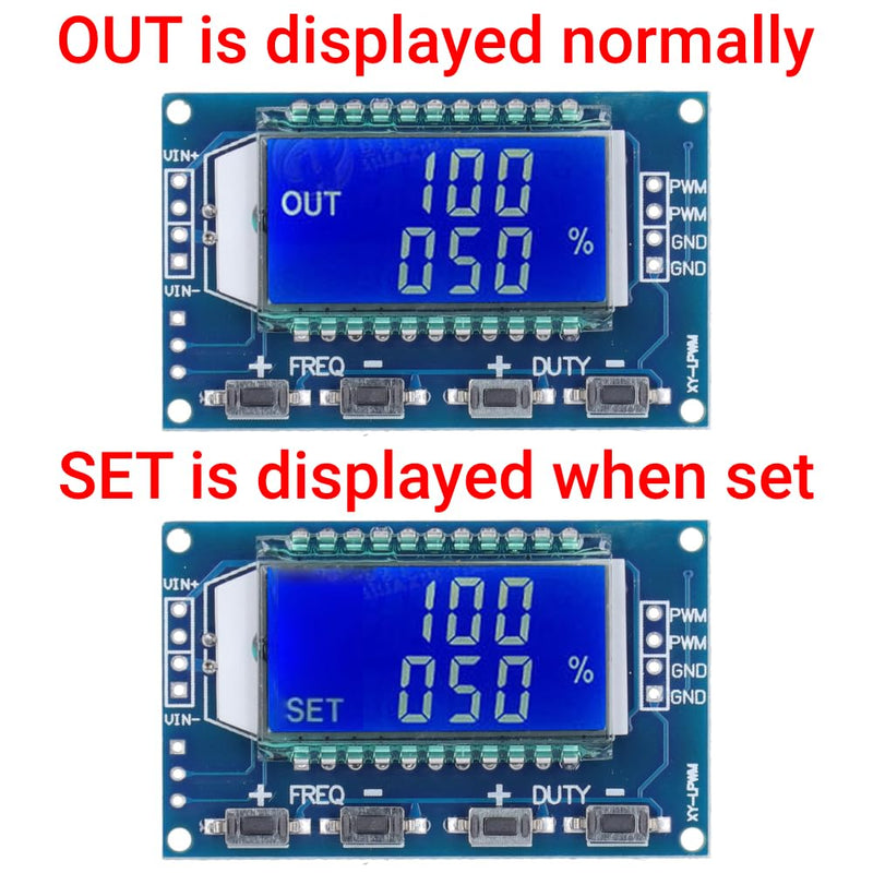 PWM Pulse Generator Module Frequency Generator Board Duty Cycle Adjustable Rectangular Module