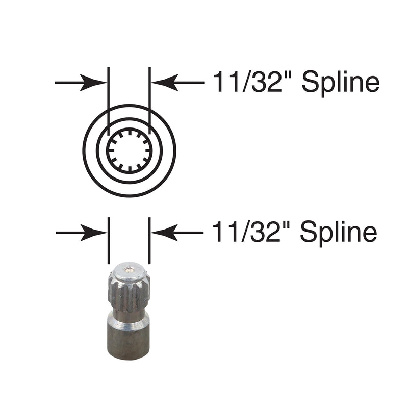 Truth TH 24031 Casement Operator, 10-3/4 In., Right, E-Gard Coating, Entrygard Dual Arm (Single Pack)