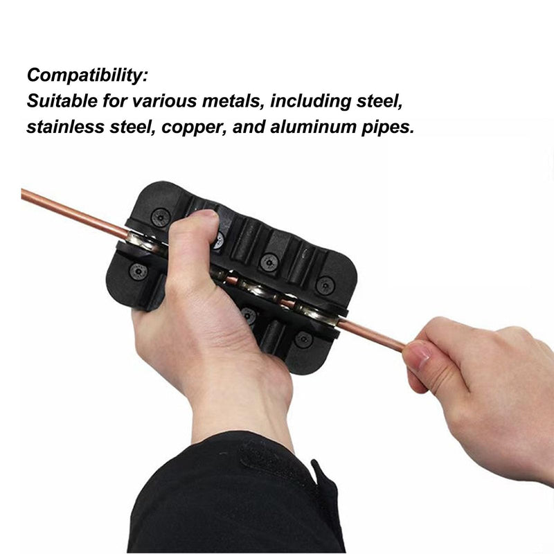 Fafeicy Pipe Straightener 3/4in, Handheld Tube Straightening Tool, Efficient for Fluid Line Routing