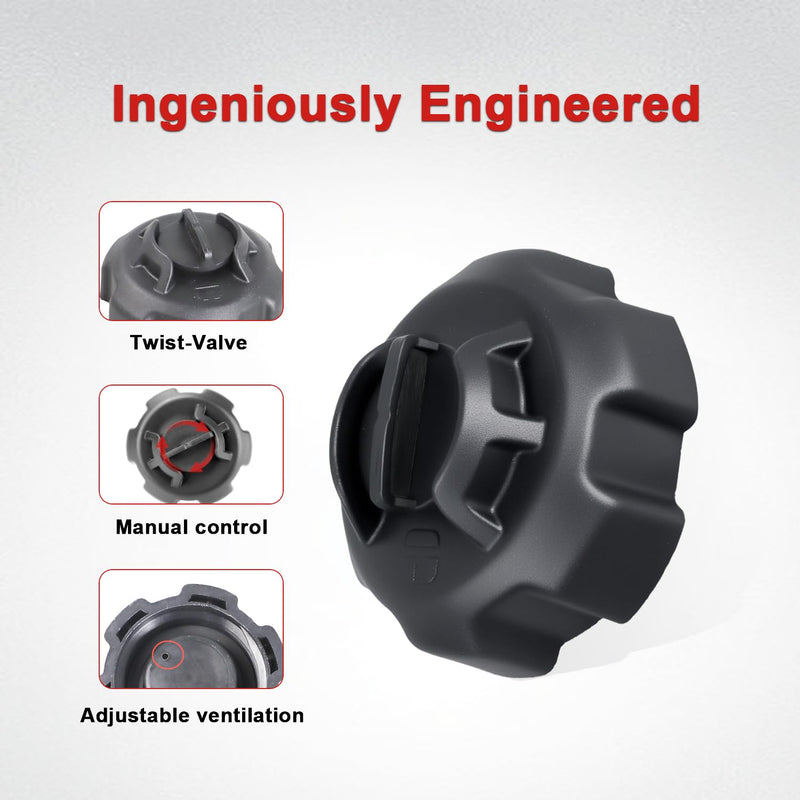 Marine Manual Fuel Tank Vent Gas Cap Boat Gas Cap Replacement Part Compatible with Moeller Tempo Fuel Tank Replace#: 621501-10