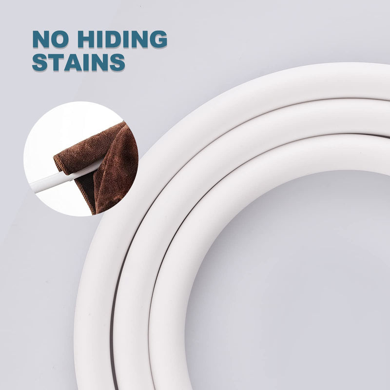 Shower Hose, 140 Inches Extra Long Shower Head Hose Extension for Bathing Toilet Cleaning Dogs Bathroom Bathing White Handheld Shower Hose 140inch