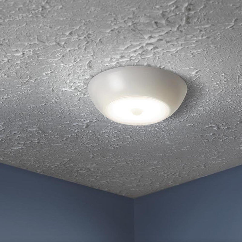 Beams MB990 300 Lumen LED UltraBright Wireless Battery Powered Motion Sensing Indoor/Outdoor Ceiling Light, 1-Pack, White
