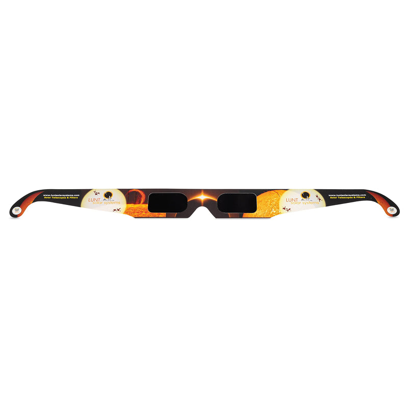 Lunt Solar Eclipse Glasses 5-Pack - ISO & CE Certified, AAS Approved for 2026 Eclipse in Spain & EU (UK, Germany, France) Regular