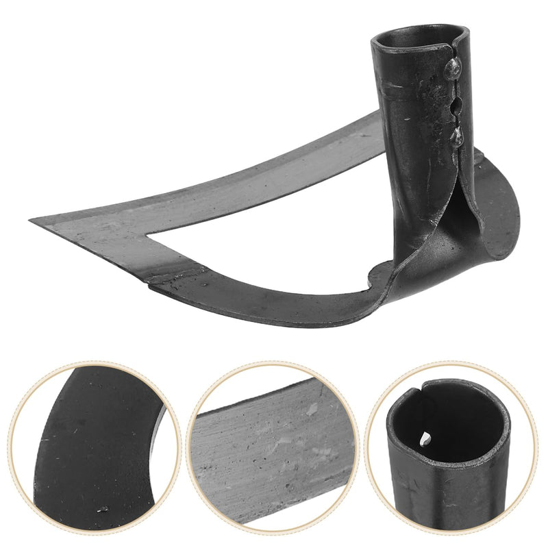 Hollow Garden Hoe Small Hoe Garden Tool Carbon Steel Farm Tool for Weeding Soil Loosening and Cultivating, 8.38X5.51 Inches 21.3x14cm hollow