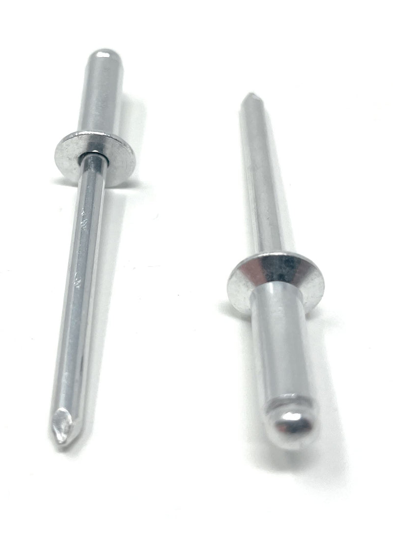 Metal Magery - Aluminum Countersunk Head Blind Rivets Pop Rivets - 3/16" Diameter - 50 Count (3/16" x 3/8" (0.25-.375 Inch Grip Range)) 3/16" x 3/8" (0.25-.375 Inch Grip Range)