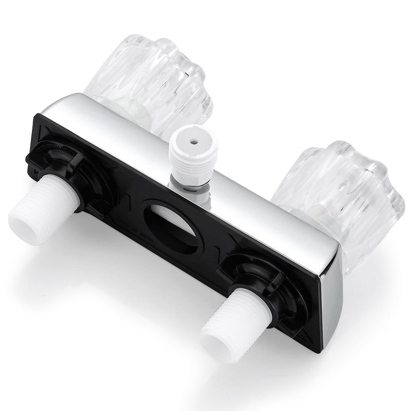 RV Shower Faucet, Camper Shower Faucet, RV Shower Replacement Valve Diverter, Bathroom Shower Mixing Valve Control for RV, Camper Van, Travel Trailer, Motorhome Chrome