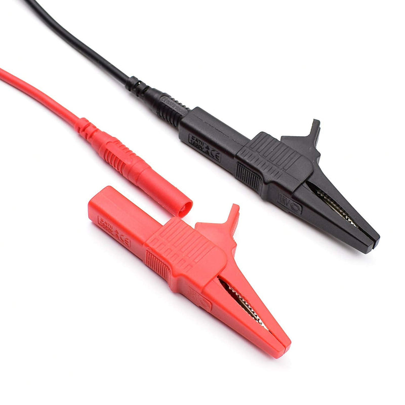 TH-6-KIT Automotive Test Lead Kit, Test Probes,Flexible Silicon Back Probe pins,Shielded Alligator Clips and Large Crocodile Clips,Multimeter Clamp Meter TH-6-KIT