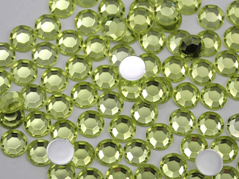 400PCS SS40 8mm Assorted Flat Back Acrylic Rhinestones Plastic Gems for Jewelry Making, Face Painting Cosplay Costume Embelishments
