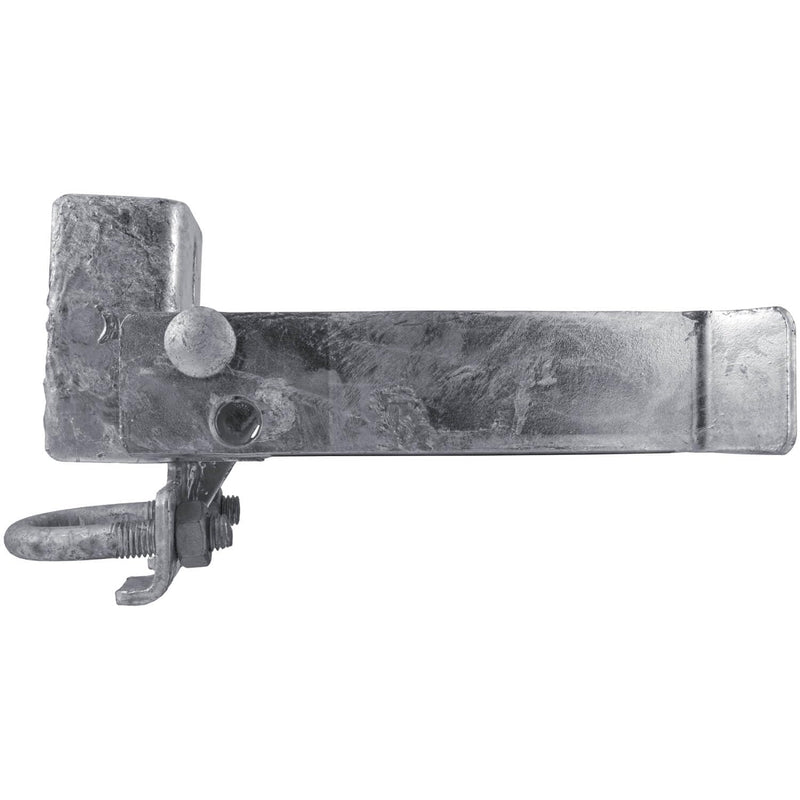 Commercial Single GATE Strong Arm Latch for 3" Fence Post - and 1-5/8" Thru 2" Chain Link or Round Pipe Gate Frames (Each) 3" Single Gate