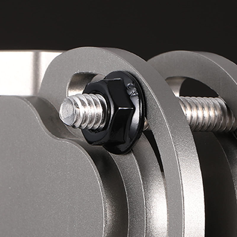 M6 x 1.0mm Serrated Flange Hex Lock Nuts 100Pcs 304 Stainless Steel 18-8, Full Thread, Hex Drive, Bright Finish, Black Oxide by SG TZH M6 100 - NewNest Australia