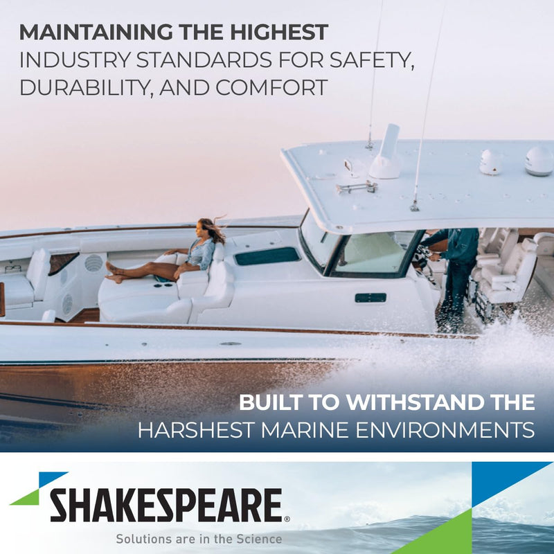 Shakespeare Ratchet Mount Shakespeare 4187-BX Ratchet Mount, Stainless Steel w/Handle,