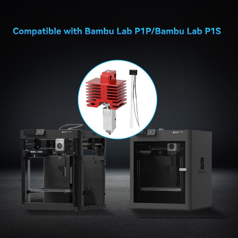 Hotend Upgrade for Bambu Lab 3D Printers P1 / P1S - TZ 4.0 High Flow Extrusion