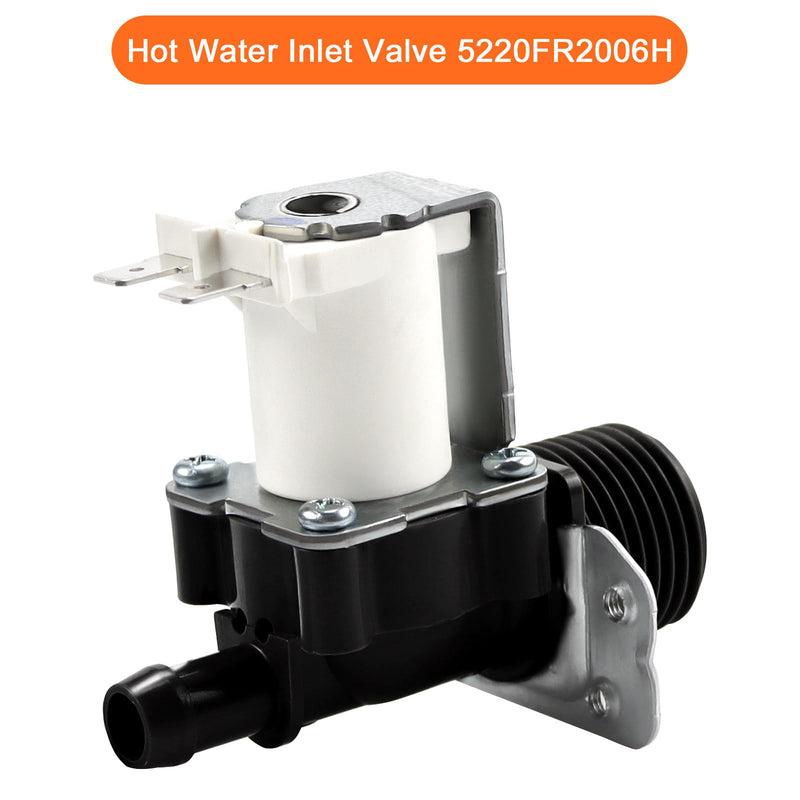 5221ER1003A&5220FR2006H Water Inlet Valve Replacement for LG Tromm & Ken.More Front Load Washers Replaces 5220FR2075L 5221ER1003C 5221ER1003D Assembly by TOMOON